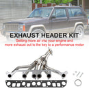 1991-1993 Jeep Cherokee Wrangler Base Udstødningsmanifold rustfrit stål 674196 662691 4883385K 4883385 16575131