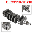Eixo de manivela 23110 2B710 Fedex Express do motor do turbocompressor de Hyundai Kia G4FG 1.6