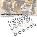 6-teiliges Dichtungs-O-Ring-Set für Einspritzdüsen, passend für Caterpillar C7, passend für CAT C7 extern