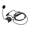 7.1-C7 Gewöhnlicher, hinten montierter großer Stecker, taktischer Ohrbügel-Headset-Kopfhörer im Ohr