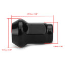 2012-2012 Passen Polaris Ranger RZR 4 800 EPS Robby Gordon LE 16x schwarze Radmuttern 3/8 "24 Generisch