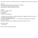 Förgasare Förgasare 15 för Dellorto Sha 1515 SHA 1412 PUEGEOT 103 MBK 51 AV10