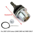 Forreste, nederste styreknap Spindelkugleled til 2007-2016 Lexus LS460 2WD RWD 43201-59045 Generisk