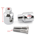 Zaciski montażowe do podwyższenia kierownicy motocykla i roweru 7/8" 22 mm Czarny Generyczny