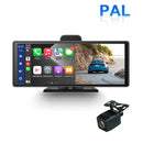 Monitor DVR de tela inteligente em formato NTSC de 10,26 polegadas para RV, caminhão, ônibus + câmera de backup