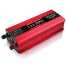 Bil Power Converter Inverter DC 12V til AC 220V LCD 2000W Transformer LED Display