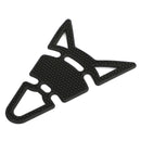 3D rubber motorcycle tank pad protector motorcycle spine sticker "cat ears" look