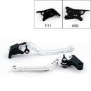 Manetas largas de freno y embrague para KTM 690 Duke R 2014-2016 (F11/A90) Negro Generic
