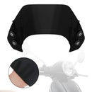 Short plastic windshield windscreen for Vespa Sprint 150 2016-2023