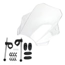 Universal Motorcycle Adjustable Windshield Windshield 22MM 25MM 28MM Handlebar Generic