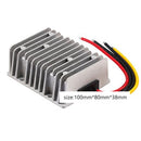 Vandtæt 48V/60V/72V til 12V 20A step down DC/DC strømkonverter regulator