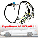 Honda Civic Integra B16 B18 D16 OBD1 Budget D & B-series Tucked Motor Harness CNCH0BD11