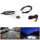 Universal 170掳Car Reverse Backup Camera Parking CCD CMOS Night White