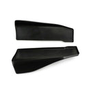 2 pieces 35 cm skirt spoiler rear lip extension rocker splitter winglet wings black generic