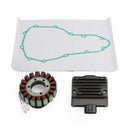 2017 Kawasaki KLE650 Versys 650 LT Supplement Magneto Stator + Spenningslikeretter + Pakning Generisk