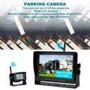 7" Wireless AHD 1080P Display 1CH Rear View Backup Camera Set for Truck Trailers
