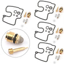 4 Karburator Carb Reparation Kit til KAWASAKI Ninja ZX-6R ZX6R ZZR 600 05-08 Generisk
