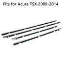 2009-2014 Acura TSX 4x auton ulkoikkunan sääliuskan tiivistehihna 72410-TL0-003 yleiskäyttöinen