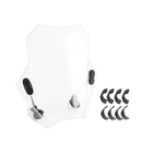 Universal Motorcycle Adjustable Windshield Windshield 22MM 25MM 28MM Handlebar Generic