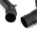 Slip On Schalldämpfer Auspuff passend für Honda 2017–2020 Rebel CMX 300 / CMX 500 schwarz generisch
