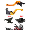 Motorrad Kupplungsbremshebel kurz passend für YAMAHA MT125 2014-2019 Generic